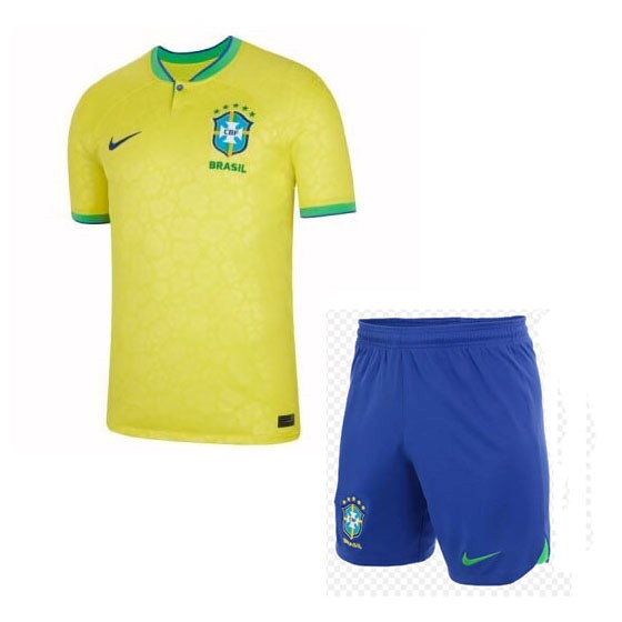 Camiseta Brasil Primera Niño 2022-2023